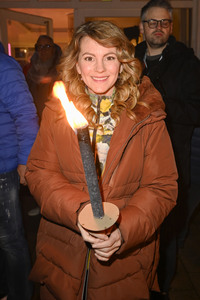 Fackellauf bei den Baltic Lights 2025 auf Usedom