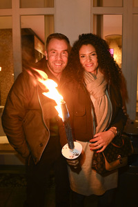 Fackellauf bei den Baltic Lights 2025 auf Usedom