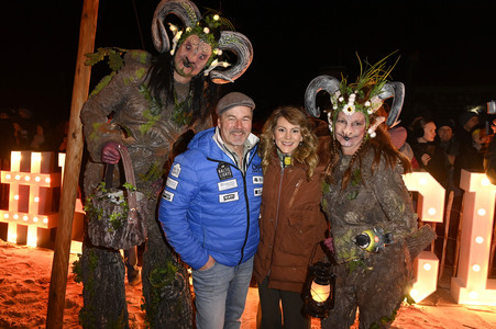 Fackellauf bei den Baltic Lights 2025 auf Usedom