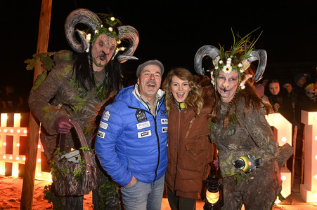 Fackellauf bei den Baltic Lights 2025 auf Usedom