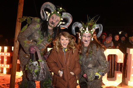 Fackellauf bei den Baltic Lights 2025 auf Usedom