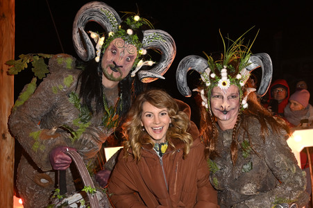 Fackellauf bei den Baltic Lights 2025 auf Usedom