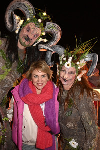 Fackellauf bei den Baltic Lights 2025 auf Usedom