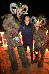 Fackellauf bei den Baltic Lights 2025 auf Usedom