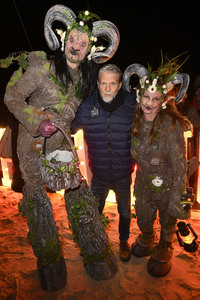 Fackellauf bei den Baltic Lights 2025 auf Usedom