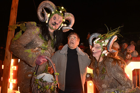 Fackellauf bei den Baltic Lights 2025 auf Usedom