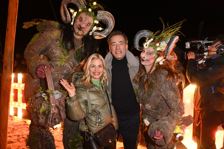 Fackellauf bei den Baltic Lights 2025 auf Usedom