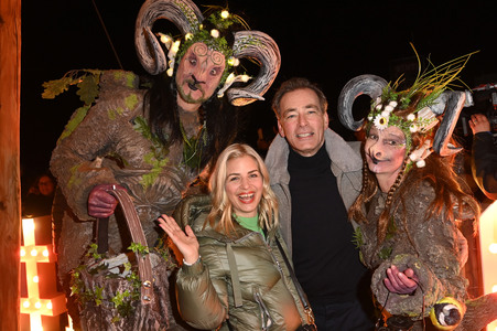 Fackellauf bei den Baltic Lights 2025 auf Usedom