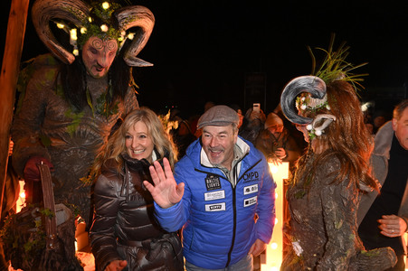 Fackellauf bei den Baltic Lights 2025 auf Usedom