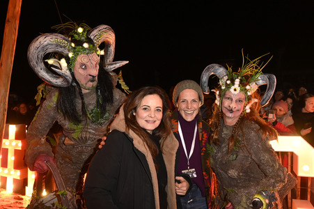 Fackellauf bei den Baltic Lights 2025 auf Usedom