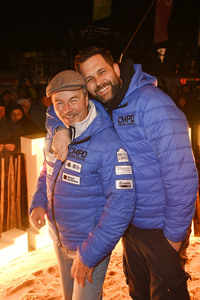 Fackellauf bei den Baltic Lights 2025 auf Usedom