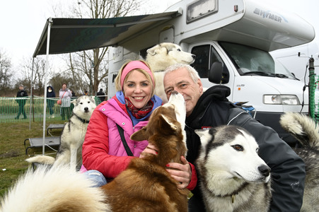 Baltic Lights 2025 Schlittenhunderennen auf Usedom