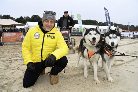 Baltic Lights 2025 Schlittenhunderennen auf Usedom