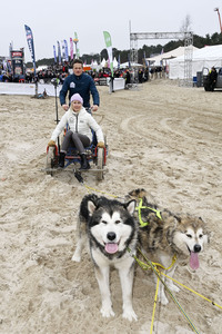 Baltic Lights 2025 Schlittenhunderennen auf Usedom