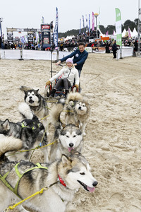Baltic Lights 2025 Schlittenhunderennen auf Usedom