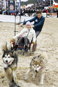 Baltic Lights 2025 Schlittenhunderennen auf Usedom