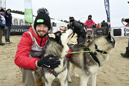 Baltic Lights 2025 Schlittenhunderennen auf Usedom
