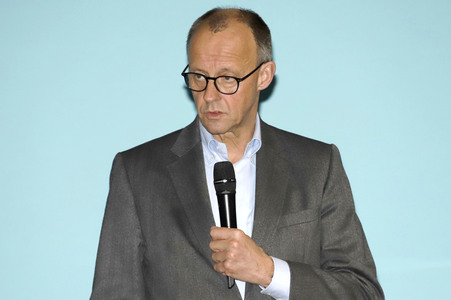 Wahlkampfabschluss der CDU zur Bürgerschaftswahl 2025 in Hmburg