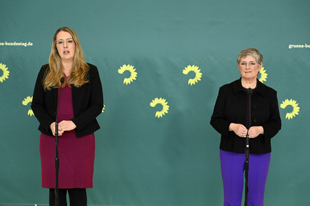 Pressestatement der Bündnis 90/Die Grünen-Bundestagsfraktion in Berlin