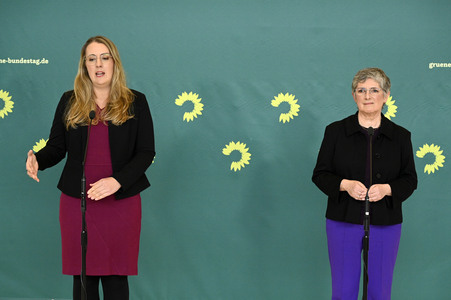 Pressestatement der Bündnis 90/Die Grünen-Bundestagsfraktion in Berlin