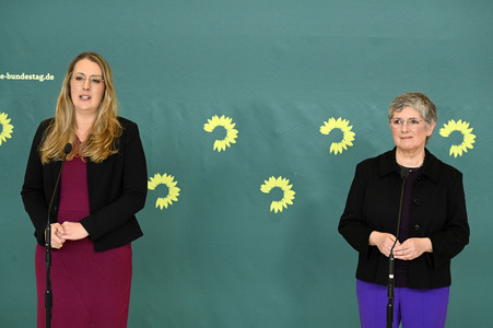 Pressestatement der Bündnis 90/Die Grünen-Bundestagsfraktion in Berlin