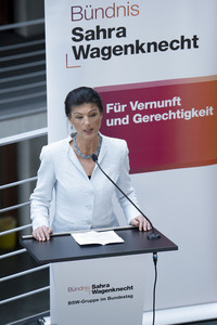 Pressestatement vom BSW in Berlin