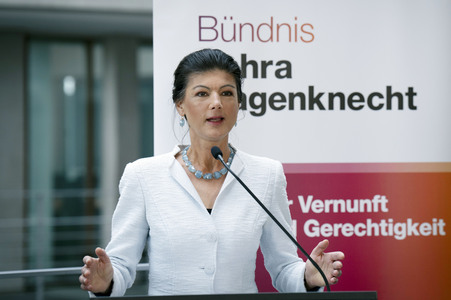 Pressestatement vom BSW in Berlin