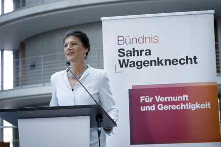 Pressestatement vom BSW in Berlin