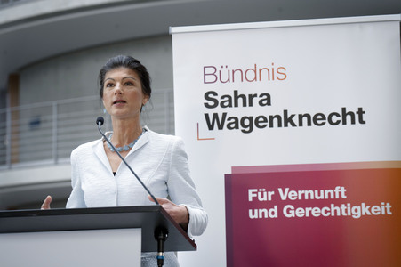 Pressestatement vom BSW in Berlin