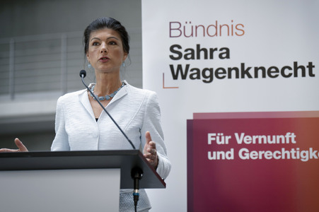 Pressestatement vom BSW in Berlin