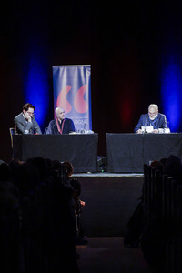 Colum McCann und Jan-Gregor Kremp auf der lit.Cologne 2025 in K