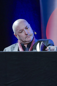 Colum McCann und Jan-Gregor Kremp auf der lit.Cologne 2025 in Köln