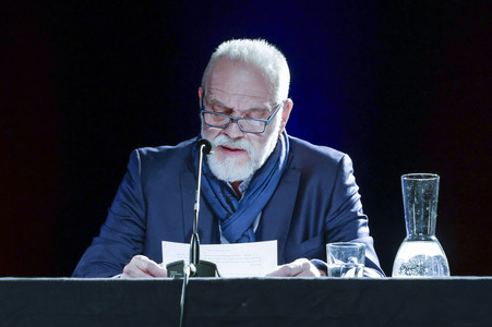 Colum McCann und Jan-Gregor Kremp auf der lit.Cologne 2025 in Köln