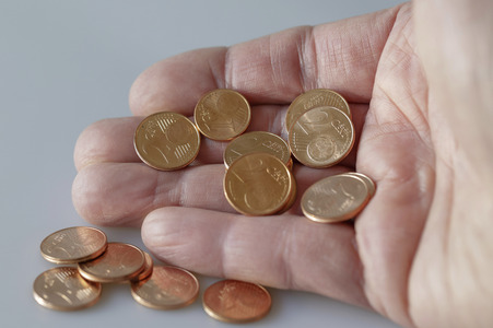 Symbolfoto Cent-Münzen