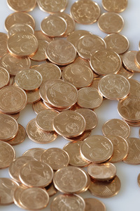 Symbolfoto Cent-Münzen