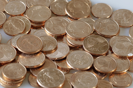 Symbolfoto Cent-Münzen