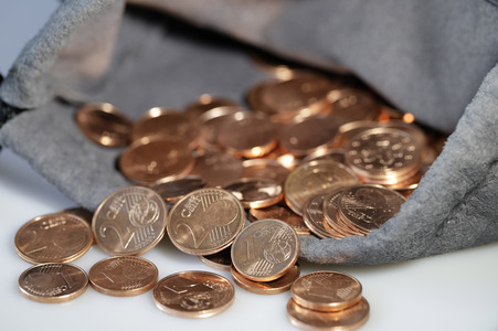 Symbolfoto Cent-Münzen