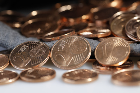 Symbolfoto Cent-Münzen