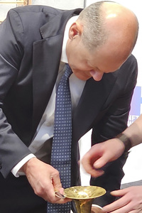 Olaf Scholz auf der Internationalen Handwerksmesse in München