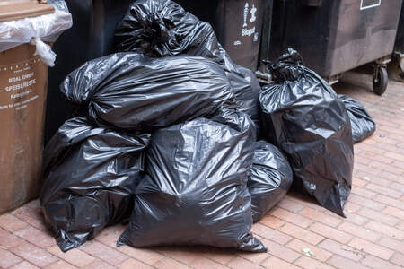 Streik der Stadtreinigung BSR in Berlin