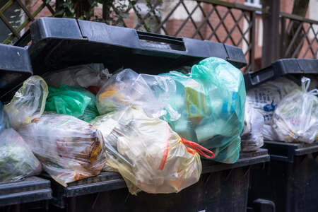 Streik der Stadtreinigung BSR in Berlin
