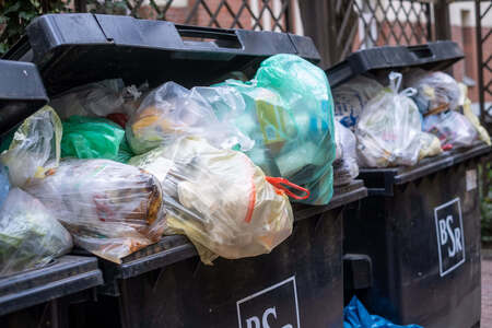 Streik der Stadtreinigung BSR in Berlin