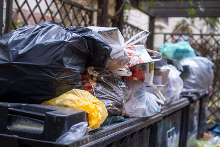 Streik der Stadtreinigung BSR in Berlin