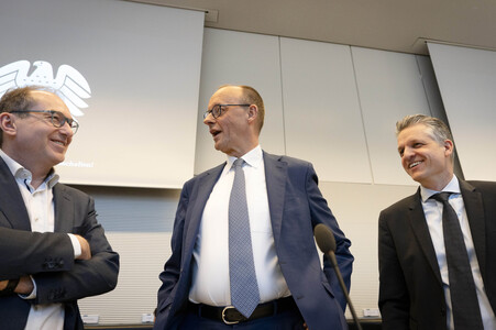 Fraktionssitzung der CDU/CSU-Bundestagsfraktion in Berlin