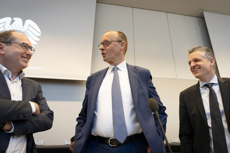 Fraktionssitzung der CDU/CSU-Bundestagsfraktion in Berlin