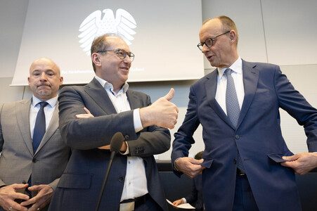 Fraktionssitzung der CDU/CSU-Bundestagsfraktion in Berlin