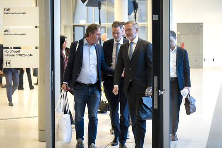 Fraktionssitzung der FDP-Bundestagsfraktion in Berlin