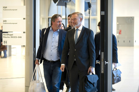 Fraktionssitzung der FDP-Bundestagsfraktion in Berlin