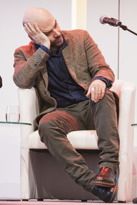 Roberto Saviano und Barbara Auer auf der lit.Cologne 2025 in Köln