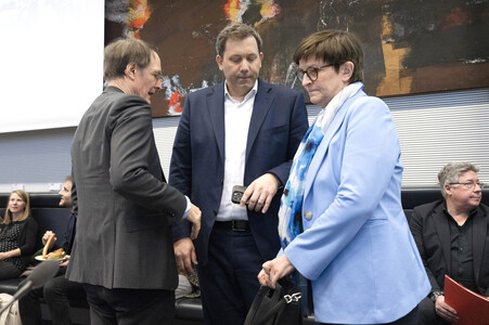 Fraktionssitzung der SPD-Bundestagsfraktion in Berlin